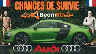 Miniature : Audi Test des Chances de Survie – Simulation de Crash Réaliste | BeamNG.drive