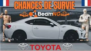 Miniature : Toyota : Test de survie extrême – Crash test réaliste à haute vitesse | BeamNG.drive