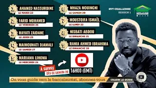 Miniature : SVT CHALLENGE | Session 1 | Candidat N°1 MHAZA Mouigni