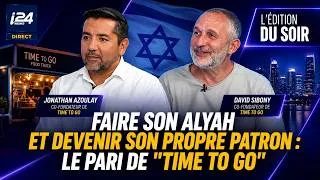 Miniature : 🚚🇮🇱 Faire son alyah et devenir son propre patron : le pari de "Time to Go" !