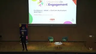 Miniature : Conférence - débat : Cent ans de physique quantique, Etienne KLEIN, Directeur de recherche au CEA