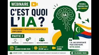 Miniature : IA & BUSINESS AUX COMORES - C'EST QUOI L'IA ? (Partie 3) 🇰🇲