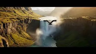 Miniature : L'envol de l'aigle -  clip réalisé avec VEO3