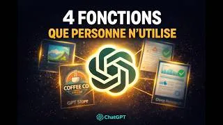Miniature : ChatGPT : 4 fonctionnalités que 90% des gens ignorent