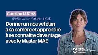Miniature : Formation Continue à l'IAE Nantes : le témoignage de Caroline LUCAS