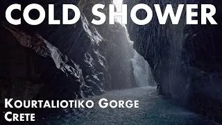 Miniature : Cold Shower: Kourtaliotiko Gorge, Crete