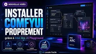 Miniature : Comment obtenir facilement une installation propre de ComfyUI grâce à Intel Arc AI Playground