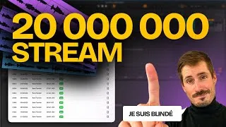 Miniature : Combien j'ai gagné avec 20 MILLIONS de streams ?