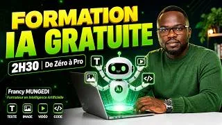Miniature : 🚀 FORMATION IA GRATUITE — MAÎTRISEZ L'INTELLIGENCE ARTIFICIELLE EN 2H30
