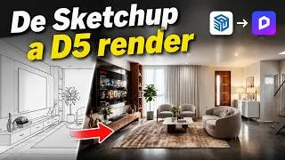 Miniature : 🚀 De SketchUp à D5 Render : Le Guide Ultime pour un Rendu Photoréaliste !