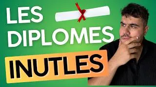 Miniature : Les diplômes les plus inutiles - Classement des pires diplômes pour trouver un job