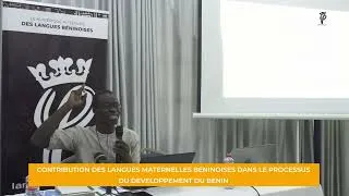 Miniature : COLLOQUE : Panel 1 - La contribution des langues maternelles béninoises dans la création littéraire