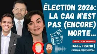 Miniature : ÉLECTION 2026 : La CAQ n'est pas (encore) MORTE... #sondage