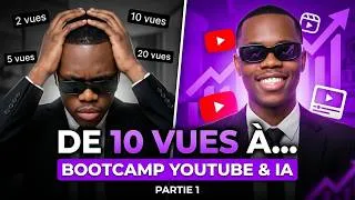 Miniature : 🚀 BOOTCAMP JOUR 1 GRATUIT (Partie 1) | Pourquoi certaines chaînes explosent et d'autres échouent ?