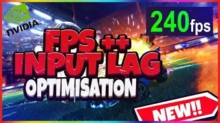 Miniature : COMMENT BOOSTER SES FPS ET REDUIRE L'INPUT LAG - ROCKET LEAGUE