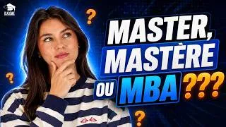 Miniature : Master vs Mastère vs MBA : Lequel est fait pour vous ?