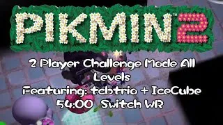 Miniature : Pikmin 2 HD (Switch) - Challenge Mode All Levels 2P with TCB 54:00 [WR]