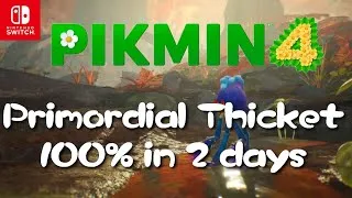 Miniature : Pikmin 4 - Primordial Thicket 100% Speedrun (2 days)