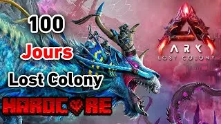 Miniature : J'ai survécu 100 Jours en Hardcore sur Lost Colony (ARK moddé )