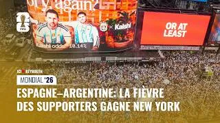 Miniature : Espagne–Argentine: La fièvre des supporters gagne New York