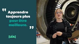 Miniature : Apprentie Mécanicienne aéronautique