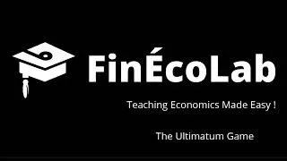 Miniature : FinÉcoLab - The Ultimatum Game