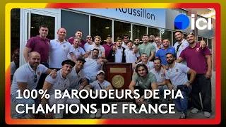 Miniature : 100% Baroudeurs de Pia : champions de France