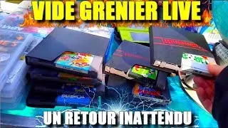 Miniature : VIDE GRENIER LIVE - DU RETROGAMING EN 2019 C'EST POSSIBLE !