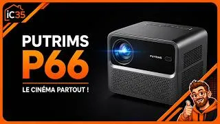 Miniature : PUTRIMS P66 : Google TV intégré + écran géant jusqu'à 120 pouces