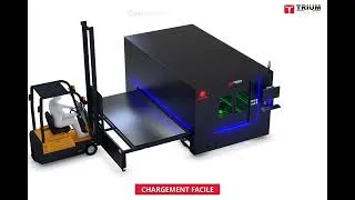 Miniature : Comment montrer l'ergonomie d'une machine en 90 secondes — Animation 3D Trium Laser