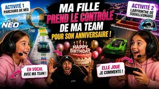 Miniature : 🎂❤️ MA FILLE PREND LE CONTRÔLE DE MA TEAM POUR SON ANNIVERSAIRE ! – GTA 5