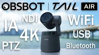 Miniature : La MEILLEURE webcam OBSBOT Tail Air #PrimeDayDeals