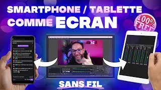 Miniature : TABLETTE ou SMARTPHONE comme second ÉCRAN