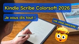Miniature : Kindle Scribe Colorsoft 2026, toutes les nouveautés 