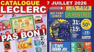 Miniature : Catalogue Leclerc du 7 au 18 juillet 2026 : Les PROMOS commentées sans concession 🛒💡