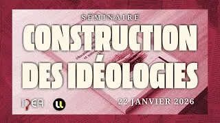 Miniature : Séminaire Construction des Idéologies: Présentation d'ouvrages