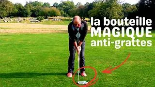 Miniature : Pourquoi cette bouteille améliore votre swing de golf ? (le secret d'un beau divot révélé)