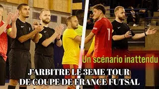 Miniature : J'arbitre le BASE FC vs AS SAINT PRIEST en Coupe De France Futsal (scénario imprévisible)