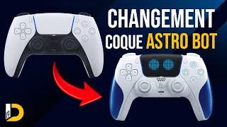 Miniature : Manette PS5 Astro Bot 🎮 Changer la coque facilement sans abîmer (DualSense)