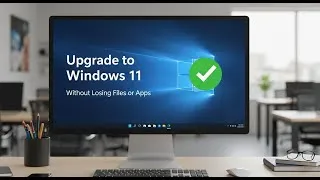 Miniature : ترقية ويندوز 10 إلى 11 بدون فقدان الملفات أو البرامج ✅ خطوة بخطوة