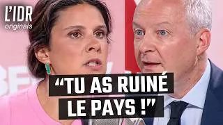 Miniature : APOLLINE pulvérise BRUNO LE MAIRE sur son BILAN