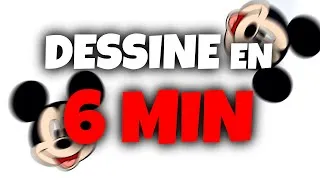 Miniature : [TUTO] Comment dessiner Mickey Mouse étape par étape - Tutoriel Français
