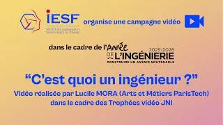 Miniature : IESF - "C'est quoi un ingénieur ?" - Devenir ingénieure