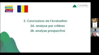 Miniature : IFADEM Tchad : Présentation du Rapport d'évaluation externe par le Cabinet Cayambe