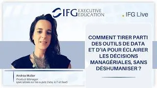 Miniature : "Décider par la data et l'IA, manager par l'humain" - Andréa Muller