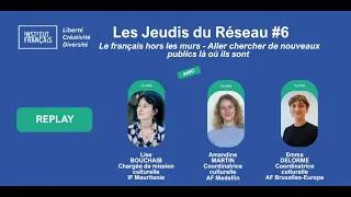 Miniature : Les Jeudis du Réseau #6 -  Le français hors les murs : aller chercher de nouveaux publics
