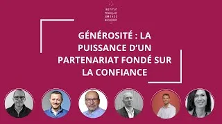 Miniature : Générosité : la puissance d’un partenariat fondé sur la confiance