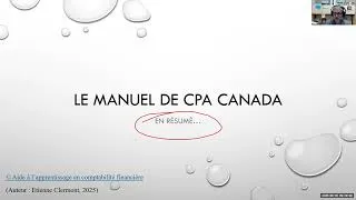 Miniature : Le Manuel de CPA Canada