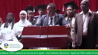 Miniature : Cérémonie de remise des diplômes - 4ème Promotion "Feu Général Sadio Camara" - IPFSBK