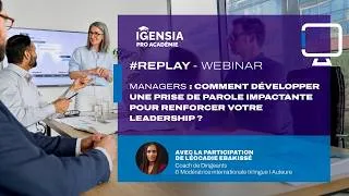 Miniature : Managers : comment développer une prise de parole impactante pour renforcer votre leadership ?